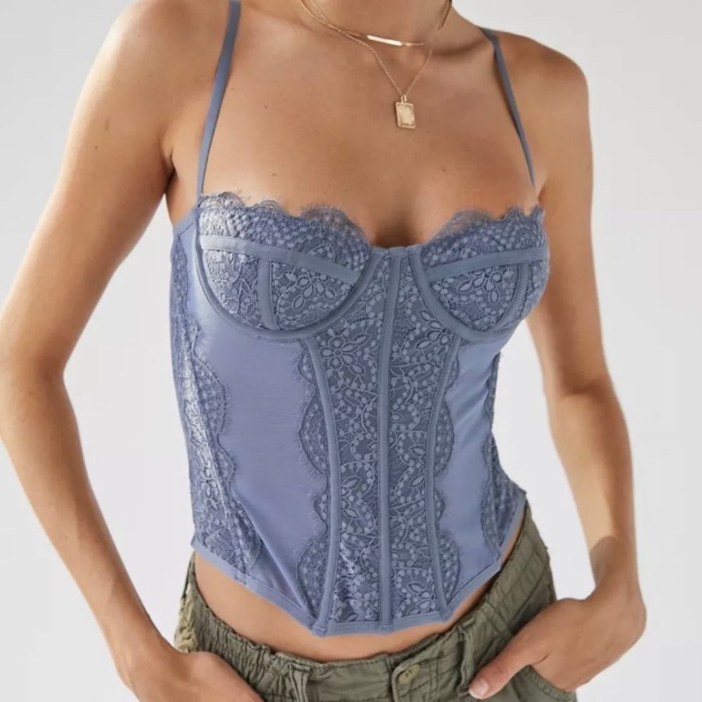 Urban Outfitter Out From Under Modern Love Corset
